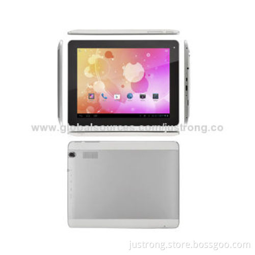 3G Tablet PCs with 9.7-inch Quad-core MTK8389, Dual-SIM Card, GPS, Bluetooth, TV, FM, Dual-cameraNew
